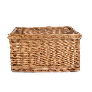 Panier en osier pour légumes de cuisine Matériau naturel pour le stockage et l'organisation des aliments - Product Image 4