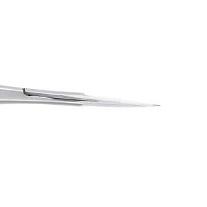 กรรไกรตัดหนังทำจากวัสดุสแตนเลสกรรไกรแต่งคิ้วแบบมืออาชีพสีชมพูทำจากสแตนเลสตรงเครื่องมือทำเล็บ - Product Image 4