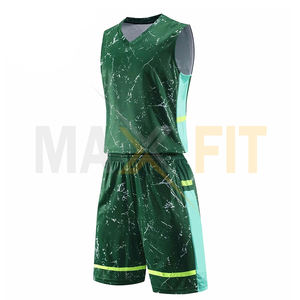 MAXFIT ENTERPRISES Uniforme de basket-ball de qualité supérieure pour homme Bonne vente Vêtements d'équipe grande taille en solde - Product Image 5
