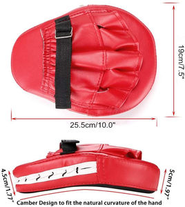 Boxeo Entrenamiento Focus Mitt Muay Thai Focus Pads Mitones Punching Focus Pads - Product Image 6