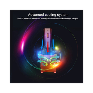 Faro led ámbar para coche, luz antiniebla, 3000K, H10, venta al por mayor - Product Image 3