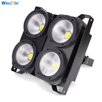 Lampu Par LED COB penonton putih hangat 4*100W 4 mata untuk Studio Teater showpopuler