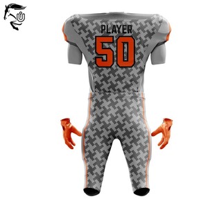 2025 ensembles d'uniformes de football américain sublimés | Logo personnalisé unisexe grande taille polyester vêtements de sport OEM/ODM de haute qualité - Product Image 3