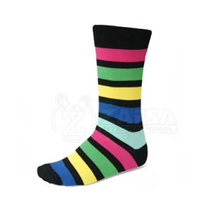 Chaussettes de cricket pour hommes, chaussettes de performance confortables à impression numérique, tissu extensible - Product Image 2