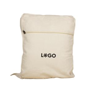 Custom Organic Cotton Laptop <b>Backpack</b> - Product Image 1