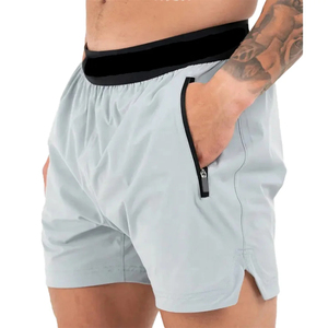 Shorts de sport pour hommes en gros, grandes tailles, respirants, coupe ajustée, pour la gym, le jogging et la plage - Product Image 6