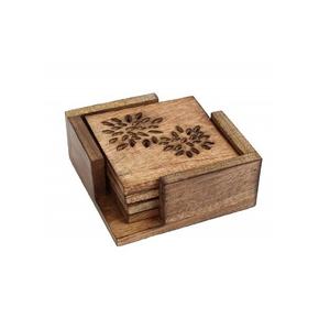 ถาดรองแก้วไม้อะคาเซียที่รองแก้วไม้สำหรับใช้บนโต๊ะอาหารและเดสก์ท็อปถาดรองแก้วไม้สำหรับขายดี - Product Image 6