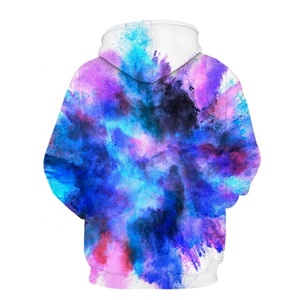 เสื้อกันหนาวมีฮู้ดมีซิปสำหรับผู้ชาย, เสื้อสเวตเชิ้ตแนวสตรีทแวร์ลำลองฤดูใบไม้ผลิฤดูใบไม้ร่วงพิมพ์ลาย3D ควันไซส์ใหญ่พิเศษ - Product Image 6