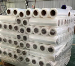 Rollos de película elástica, rollos de película de envoltura de plástico, industria, LDPE transparente, núcleo de papel transparente, producto, paleta de embalaje hecha en VIETNAM - Product Image 2