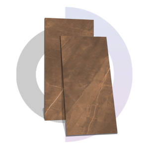 Rio 600x1200กระเบื้องพอร์ซเลนสีดำดีไซน์ทันสมัยเกรดพรีเมี่ยมพื้นผิวมันวาวสูงกันลื่นทนกรด - Product Image 2