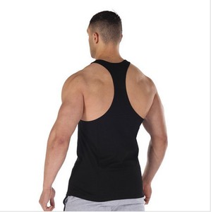 Débardeur d'entraînement pour hommes, coupe ajustée, à côtes, dernière conception, respirant 94% coton 6% Spandex, décontracté, sans manches, musculation - Product Image 2