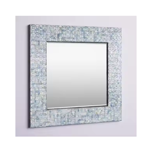 Miroir décoratif mural moderne en gros avec cadre en acier inoxydable - Product Image 1