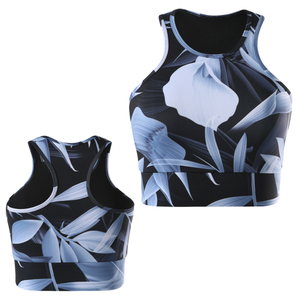 Soutien-gorge de sport pour femme grande taille, léger, sans couture, respirant, séchage rapide, maintien élevé, imprimé par transfert thermique, personnalisé OEM - Product Image 1