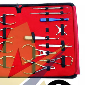 Nouveauté, kit d'instruments dentaires d'orthodontie de base, kit composite de 18 pièces par SUAVE SURGICAL INSTRUMENTS - Product Image 4