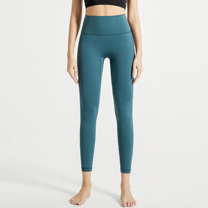Leggings sans couture imprimés doux colorés Leggings OEM taille haute légers et extensibles au beurre doux pour le yoga et les vêtements décontractés - Product Image 2