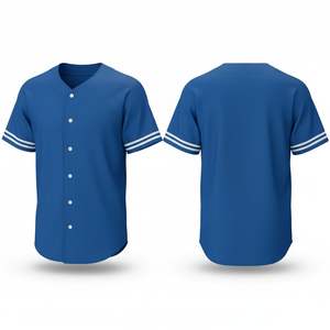 Uniformes de baseball imprimés entièrement personnalisables Tissu de qualité supérieure Conception durable Respirant Séchage rapide pour adultes unisexes École Club - Product Image 6