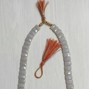 Collar de Cuentas Naturales de Primera Calidad, Piedras Preciosas Facetadas Sueltas, Joyería, Collar de Piedra Lunar, Collar Artesanal - Product Image 6