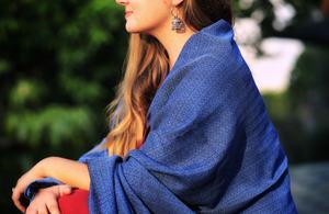 Châle en cachemire double face pour femme de luxe avec glands à carreaux Nouvelle écharpe d'automne pour l'hiver - Product Image 2