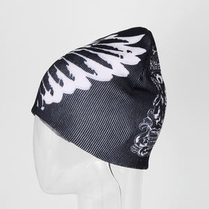Winter Jacquard <b>Knitted</b> Beanie Hat Dot Argyle <b>Animation</b> Stripe <b>Patterns</b> Puff Hand Drawn Digital Printing Methods Sublimation Hat - Product Image 6
