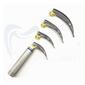 Conjunto de laringoscopio Macintosh de fibra óptica, instrumento dental, instrumento quirúrgico básico - Product Image 4