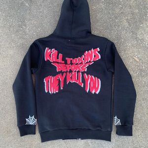 Pull à capuche imprimé de haute qualité 100% coton pour hommes, avec logo personnalisé pour le printemps. - Product Image 2