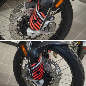 Pegatinas protectoras de guardabarros para motocicleta Ducati DesertX 2023 compatibles - Product Image 2