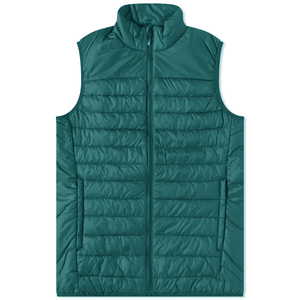 พรีเมี่ยมที่มีคุณภาพขายส่งผู้ชาย Windproof ปักเป้าแจ็คเก็ตเสื้อกั๊กไนลอน100% ฤดูหนาวที่อบอุ่นที่กำหนดเอง OEM บุรุษบวกขนาดแขนกุด - Product Image 4