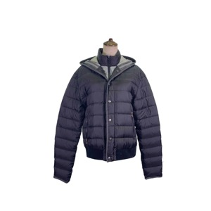 Veste matelassée matelassée pour femmes de style le plus récent avec broderie tissu à mémoire imperméable respirant fini conception de bulles d'hiver - Product Image 1