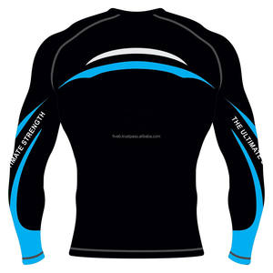 Rashguard de MMA de la Mejor Calidad, Manga Larga, para Hombre, Rashguards al por Mayor, Elegantes, Personalizables, Lisos, de Alta Calidad - Product Image 2