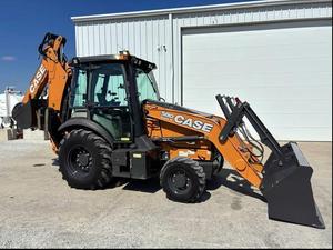 Case 580SN Backhoe Loader Comfortable Cab Air Heat E-<b>HOE</b> Stick 4X4 Drive Pilot Controls Front Loader Pump Gearbox Core - Product Image 3