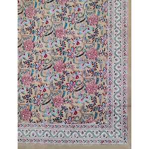 Classic Floral Pattern Percale Cotton Double Bedsheet with Pillow Covers 90 108 <b>Comforter</b> Fitted Sheets for Home Use 3pcs <b>Set</b> - Product Image 2