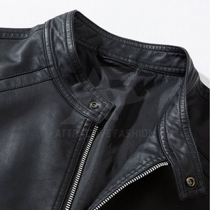 Casual Winter <b>Jacket</b> With Modern Street Fashion Look For Premium <b>Men</b> <b>Leather</b> <b>Jacket</b> Collection - Product Image 5