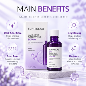 Dark Spot <b>Face</b> <b>Serum</b> Brightening Even Tone Care OEM ODM Private Label Manufacturer Bulk Wholesale Factory Direct Supply - Product Image 3
