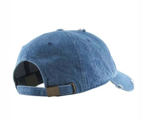 Casquette de baseball en jean personnalisée imprimée en gros – Tendance, personnalisable, en coton premium, ajustable, respirante, imperméable, unisexe - Product Image 6