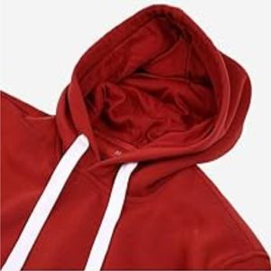 Conjunto Deportivo de 2 Piezas con Capucha para Hombre, Estampado y Liso, Transpirable, de Spandex/Algodón, Informal - Product Image 5