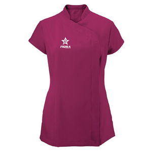 Tenues de travail pour femmes, salons de beauté et hôpitaux - Hauts et tuniques de travail pour infirmières en élasthanne/polyester de haute qualité, options de logo/couleur personnalisés - Product Image 2
