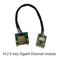 Module LAN Gigabit RJ45 EM01 M.2 E-Key PCIe *1, adaptateur d'extension pour PC industriel, mini PC, système embarqué