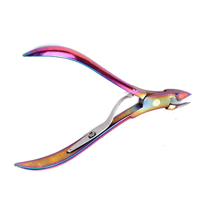 Cortador de pinzas para dar forma a las uñas con revestimiento multicolor, acero inoxidable a un precio barato para juego de manicura y pedicura - Product Image 3