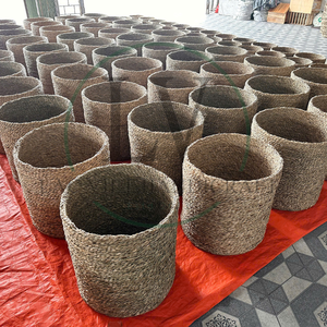Wholesale Natural <b>Seagrass</b> Storage <b>Baskets</b> for Organizing Indoor Planter Pots <b>Basket</b> Cheap Price from Vietnam - Product Image 4