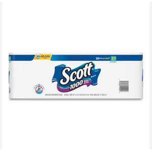 Meilleur prix Scott 1000 feuilles par rouleau 12 rouleaux de papier toilette Papier hygiénique Livraison rapide à vendre - Product Image 6