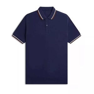 Chất Lượng Tốt Nhất Thoải Mái Nhanh Chóng Khô Polo T-Shirts Thiết Kế Mới Ngắn Tay Áo Mô Hình Rắn Trực Tuyến Bán Đồng Bằng Nhuộm Kỹ Thuật - Product Image 1