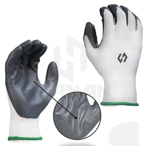 Best Selling Heavy Duty Durable Premium Leather Work <b>Gloves</b> Safety Grip <b>for</b> Construction Mechanics & Industrial Use - Product Image 4