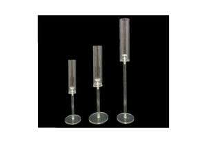 MHQ-2574 Centro de Mesa de Cristal Único para Bodas, Elegante Candelabro de Acrílico y Cristal Hecho a Mano, Tamaños Personalizados - Product Image 4