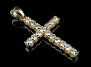 จี้เพชรโมอิสเพชรแบบกลมตัดเป็นของขวัญสำหรับทุกคน S925ฮิปฮอปแบบหรูหราทันสมัย - Product Image 2