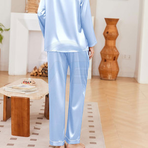 Vêtements décontractés, pyjamas pour femmes, ensemble confortable pour la maison, vêtements de nuit confortables pour la vie quotidienne, vente en ligne - Product Image 2
