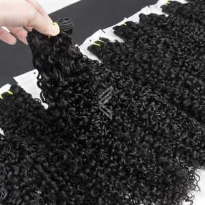 Le Black friday vente vietnamien brut Double trame cheveux Bundle 36 pouces naturel birman Curl cheveux - Product Image 1