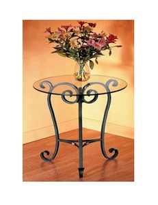 Ensemble de 2 tables d'appoint et de café plaquées de couleur noire au design antique pur avec un design et une qualité extra - Product Image 3