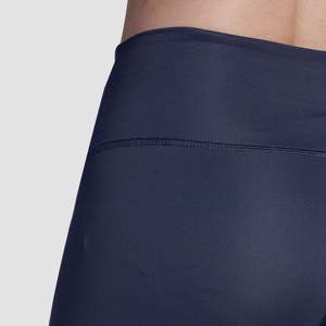Leggings Navy Run para Mujer, Corte Ajustado, Cintura Alta y Baja, Estilo Casual, Pantalones de Yoga con Logotipo Estampado, Hechos de Tela Spandex, Talla XL - Product Image 5