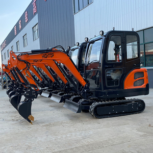 2025 Hot Sale Crawler Mini Excavator 0.8-2.5 Ton Farm <b>Small</b> Digger with Engine Gearbox <b>Pump</b> for Sale - Product Image 6