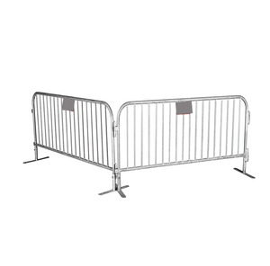 Barrière de contrôle des foules en acier personnalisée de 8,5 pieds, robuste et à bas prix, pour la sécurité routière - Product Image 4